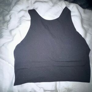 Athleta Black Crop Top